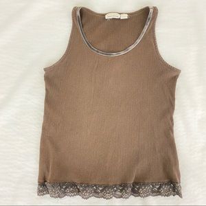 Women’s DKNY Brown Tank Top Size XL